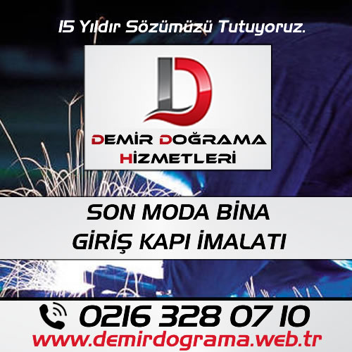 bina giriş kapısı demir doğrama