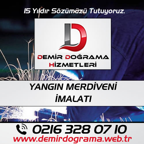 yangın merdiveni demir doğrama